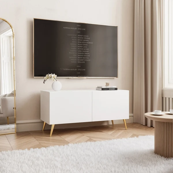 TV staliukas Angel 102, Balta matinė