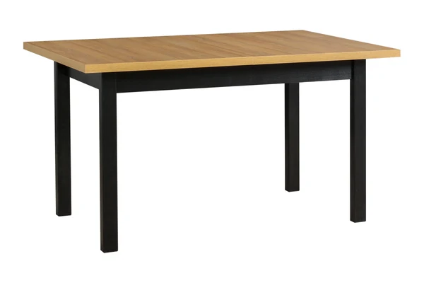 Stalas su prailginimu Modena 101XL, Juoda / Grandson ąžuolas